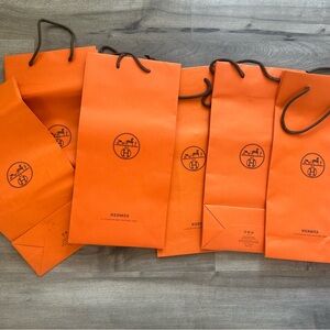 6 Authentic Hermes Gift Bags for Hermes Ties non smoking home